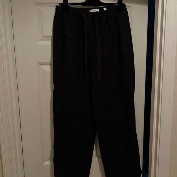 Vince Black Linen Pants - Picture 11 of 14